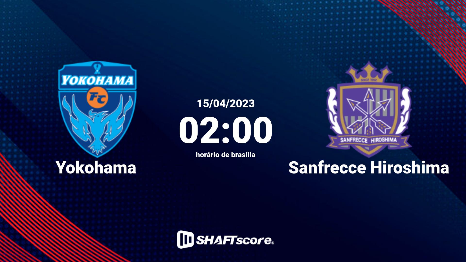 Estatísticas do jogo Yokohama vs Sanfrecce Hiroshima 15.04 02:00