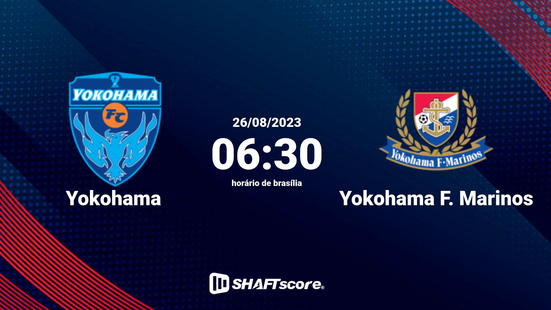 Estatísticas do jogo Yokohama vs Yokohama F. Marinos 26.08 06:30