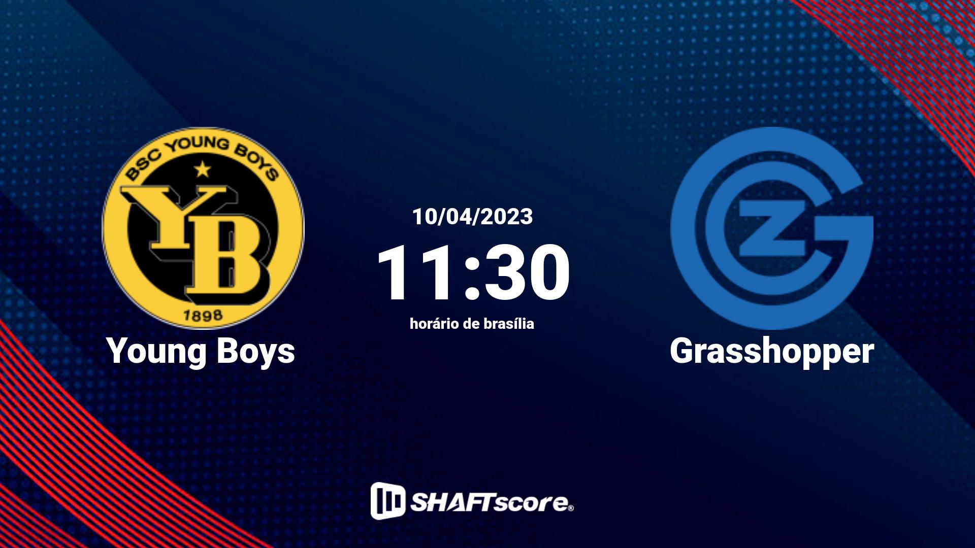 Estatísticas do jogo Young Boys vs Grasshopper 10.04 11:30