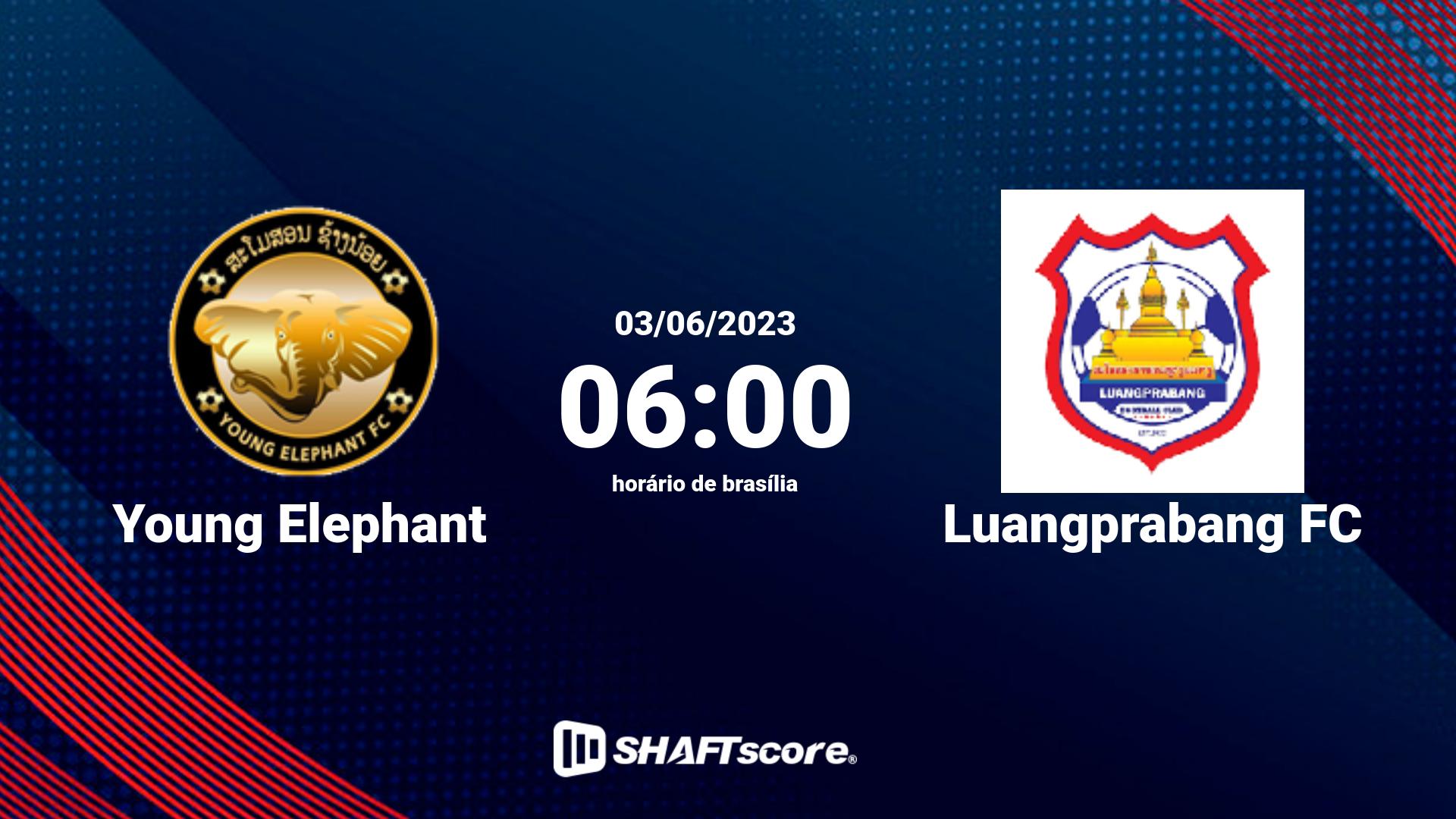 Estatísticas do jogo Young Elephant vs Luangprabang FC 03.06 06:00