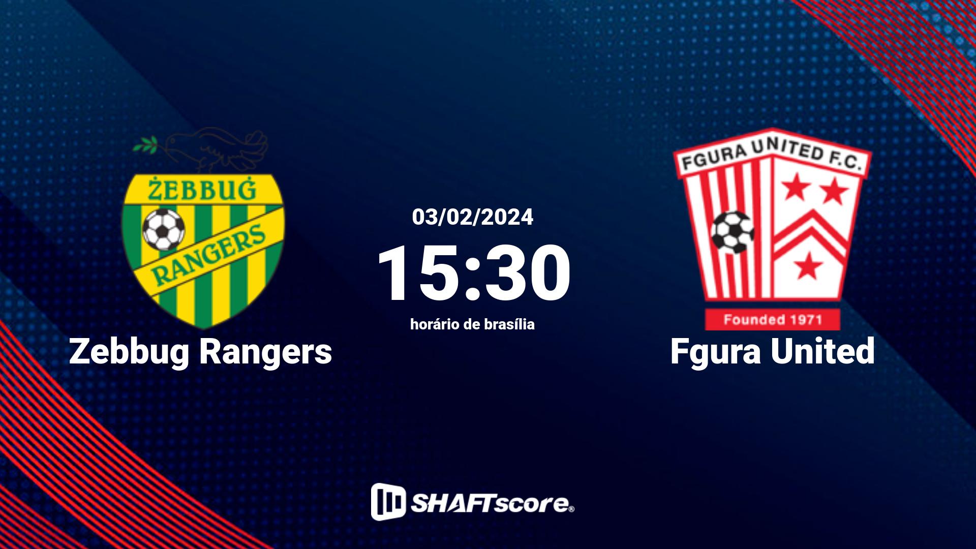 Estatísticas do jogo Zebbug Rangers vs Fgura United 03.02 15:30