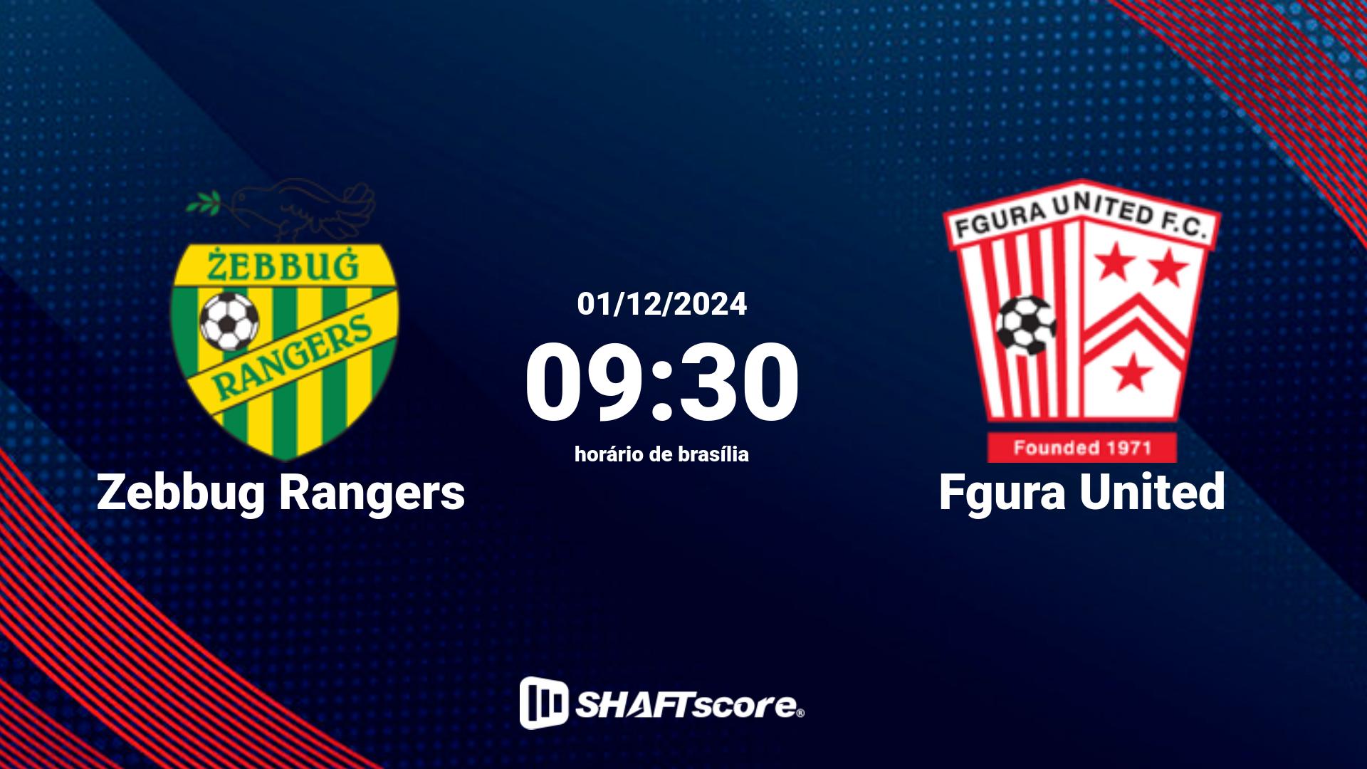 Estatísticas do jogo Zebbug Rangers vs Fgura United 01.12 09:30