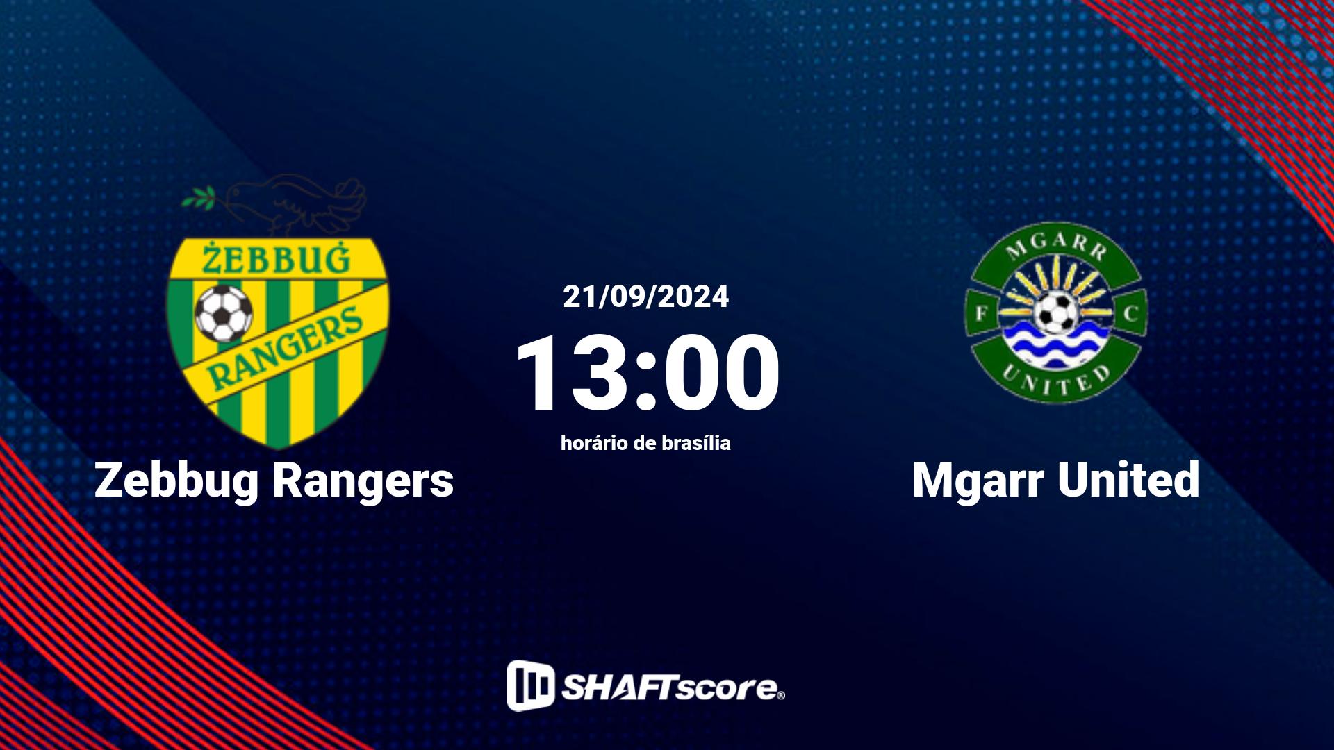 Estatísticas do jogo Zebbug Rangers vs Mgarr United 21.09 13:00