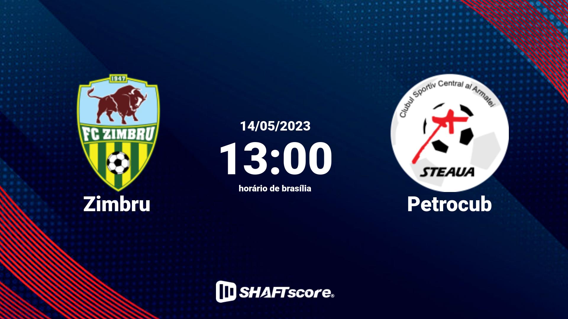 Estatísticas do jogo Zimbru vs Petrocub 14.05 13:00