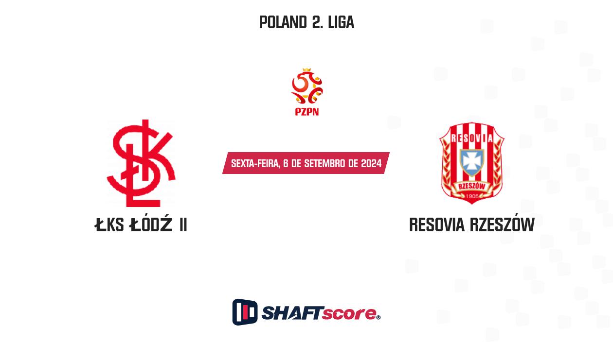 Palpite: ŁKS Łódź II vs Resovia Rzeszów