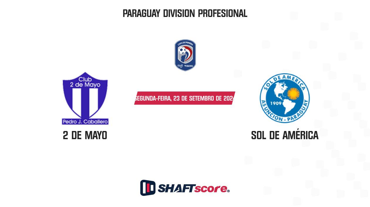 Palpite: 2 de Mayo vs Sol de América