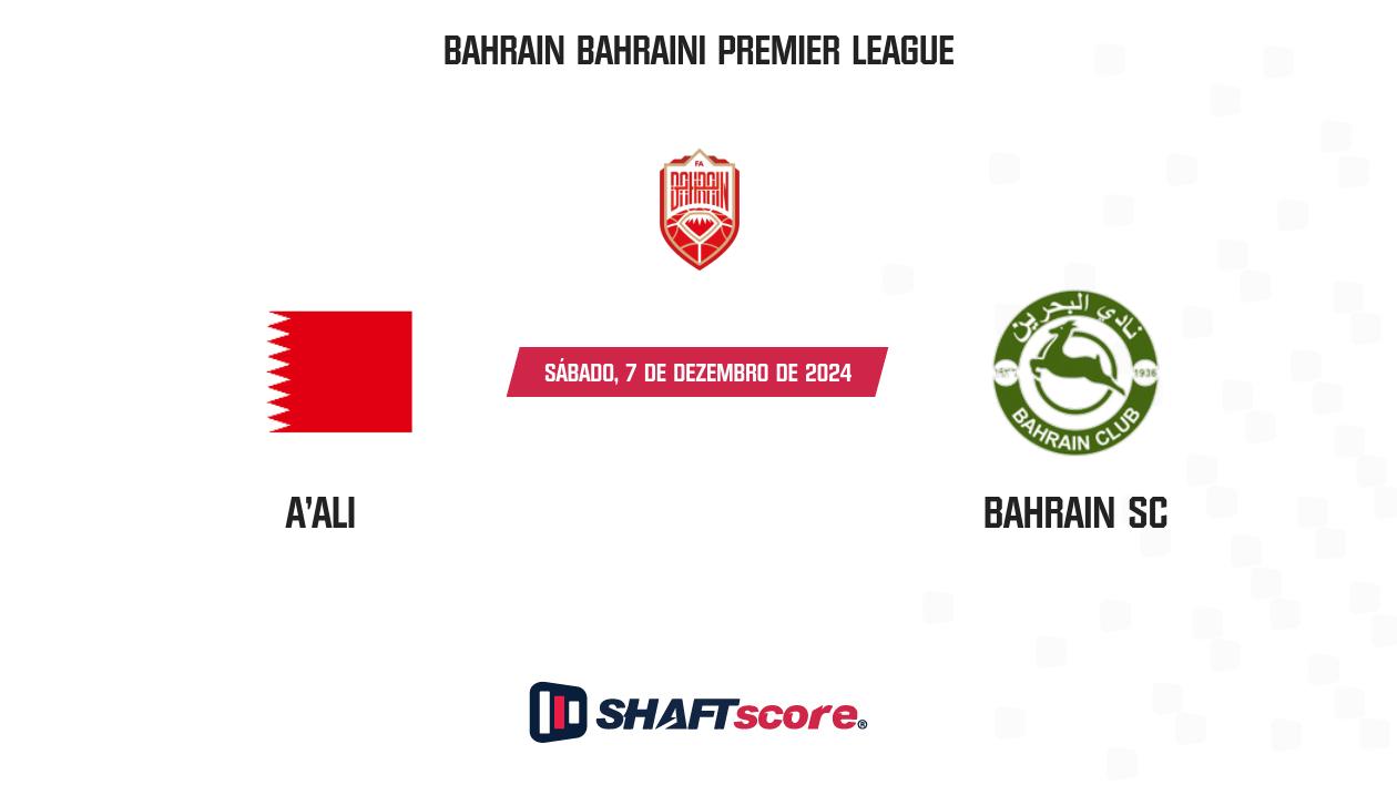 Palpite: A'Ali vs Bahrain SC