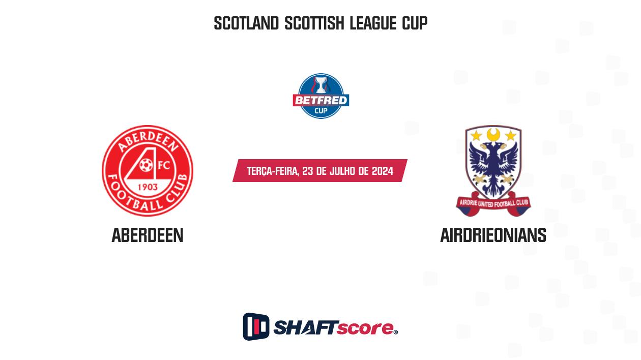 Palpite: Aberdeen vs Airdrieonians