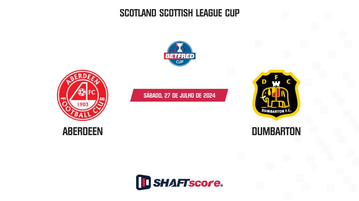 Palpite: Aberdeen vs Dumbarton