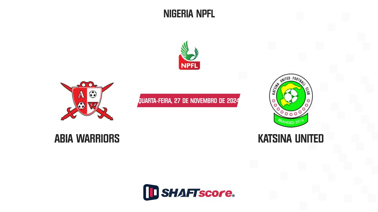 Palpite: Abia Warriors vs Katsina United