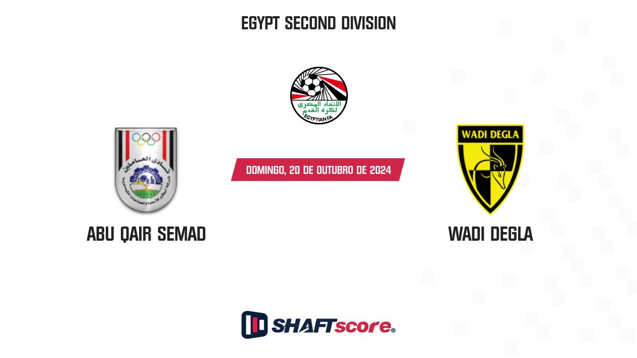 Palpite: Abu Qair Semad vs Wadi Degla