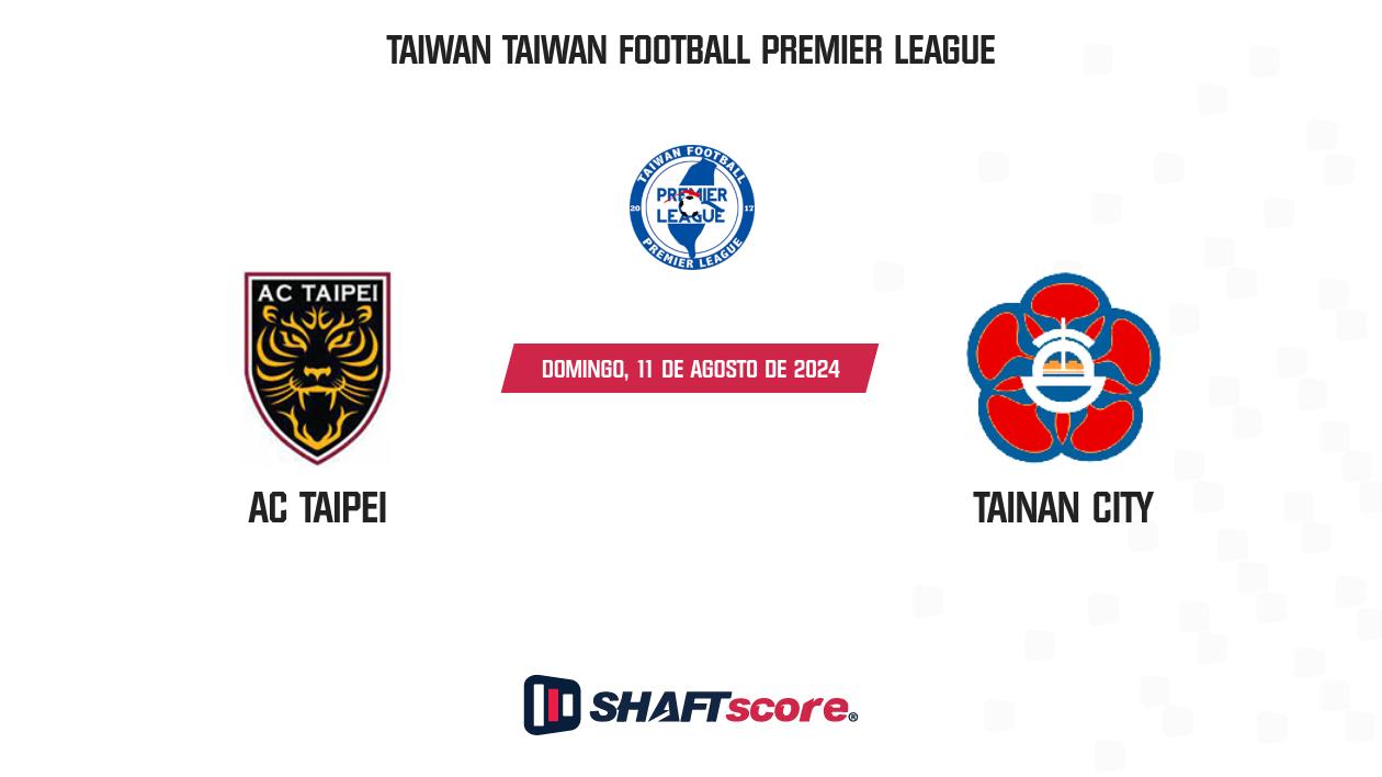 Palpite: AC Taipei vs Tainan City