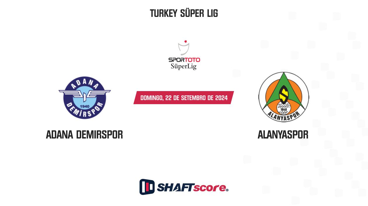 Palpite: Adana Demirspor vs Alanyaspor