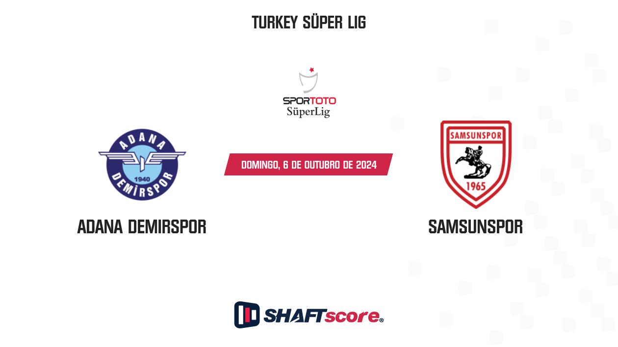 Palpite: Adana Demirspor vs Samsunspor