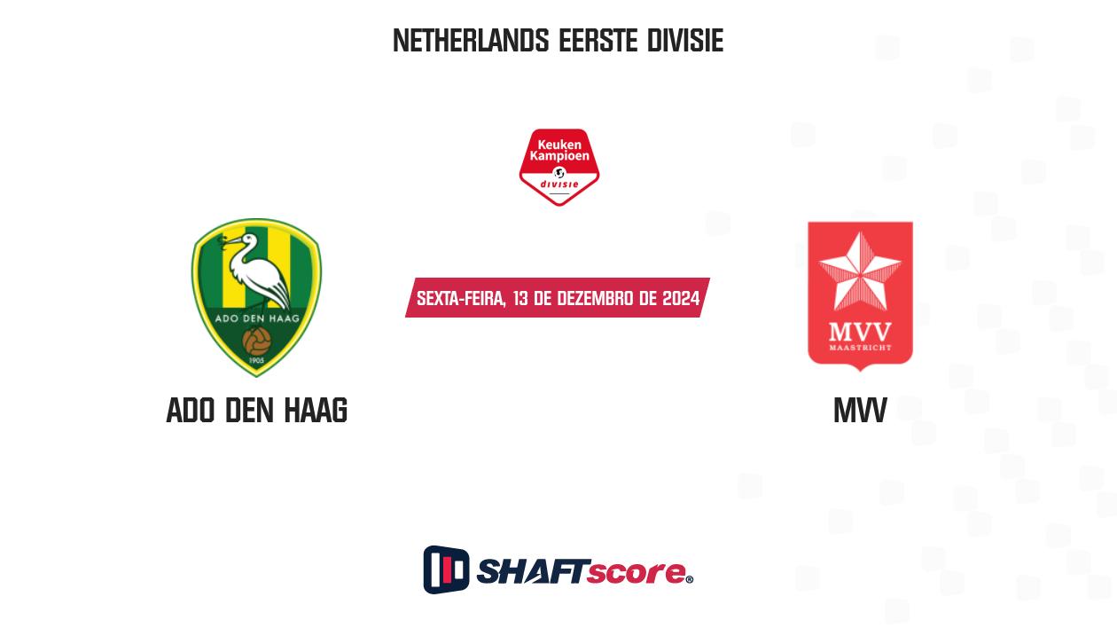 Palpite: ADO Den Haag vs MVV