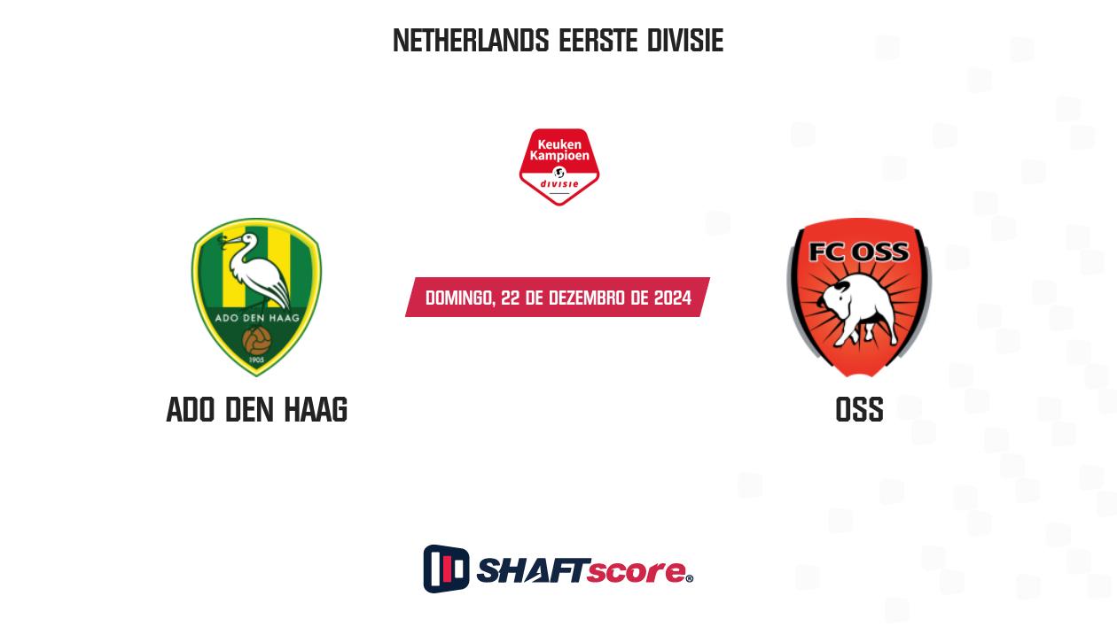 Palpite: ADO Den Haag vs Oss