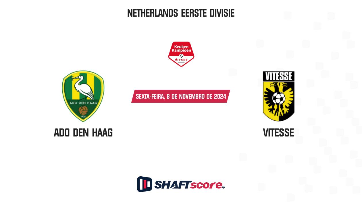 Palpite: ADO Den Haag vs Vitesse