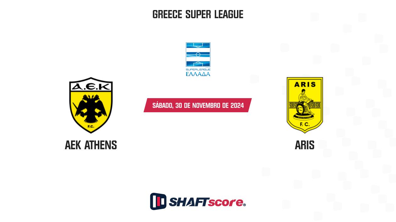 Palpite: AEK Athens vs Aris