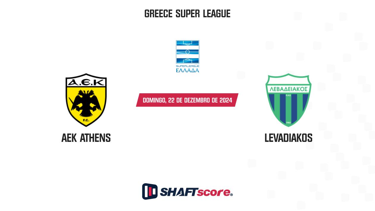 Palpite: AEK Athens vs Levadiakos