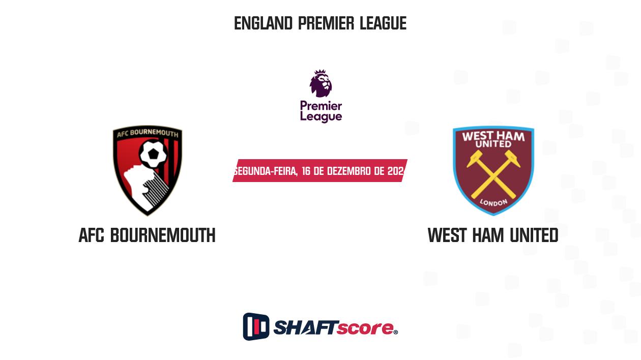 Palpite: AFC Bournemouth vs West Ham United