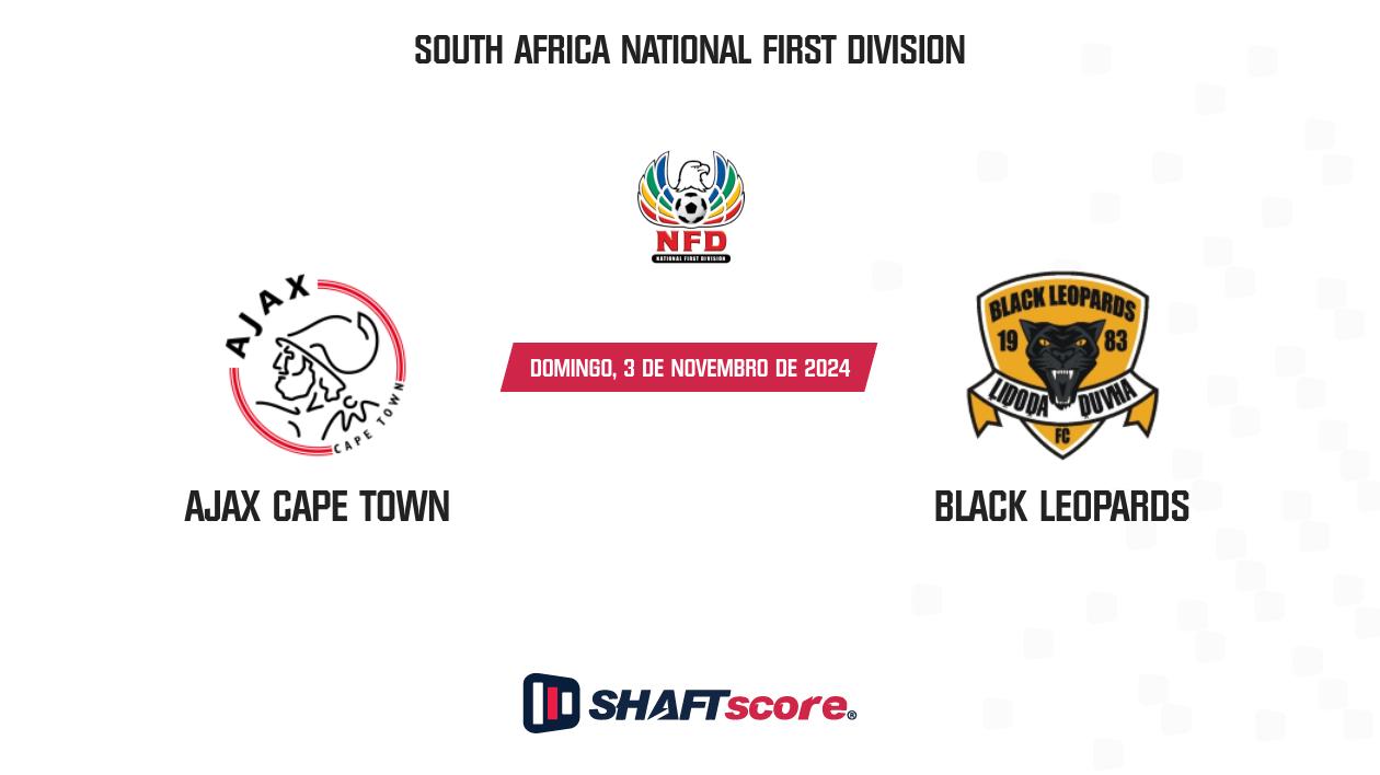 Palpite: Ajax Cape Town vs Black Leopards