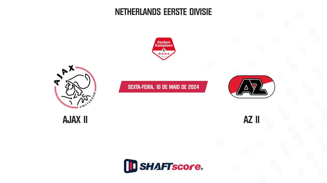 Palpite: Ajax II vs AZ II