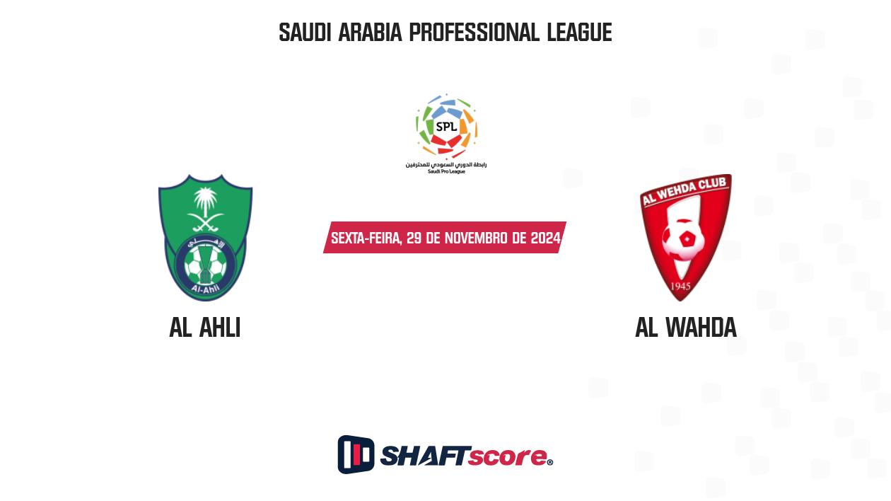 Palpite: Al Ahli vs Al Wahda