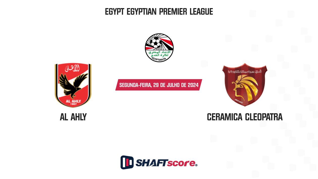 Palpite: Al Ahly vs Ceramica Cleopatra