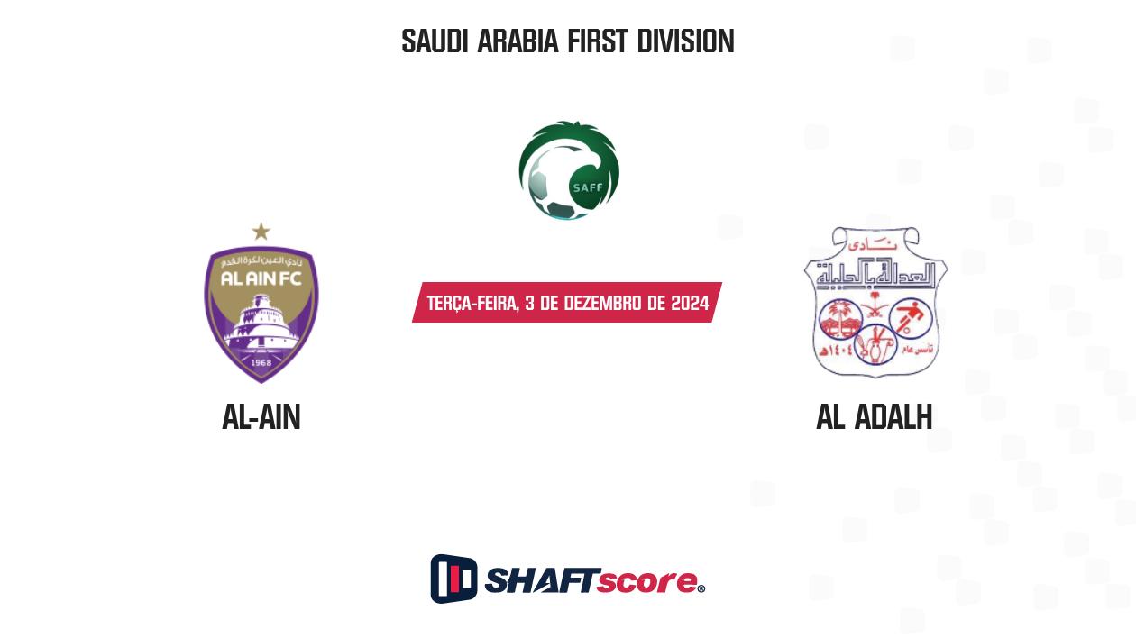 Palpite: Al-Ain vs Al Adalh