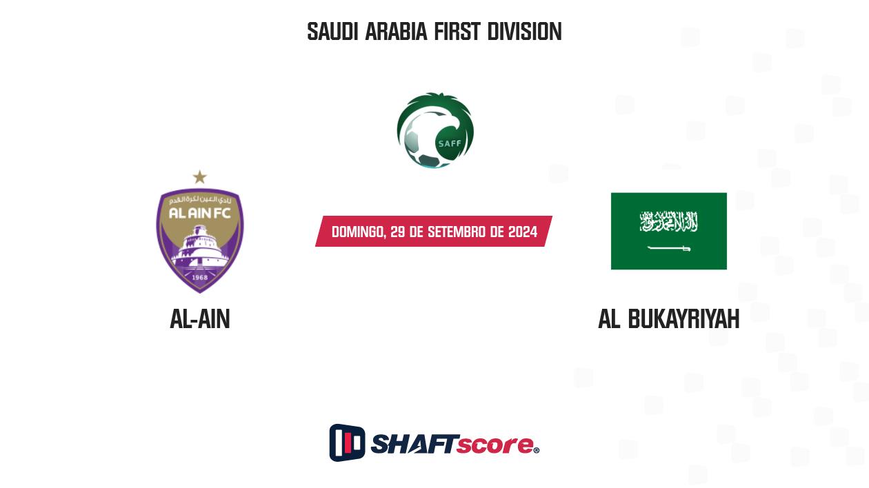 Palpite: Al-Ain vs Al Bukayriyah