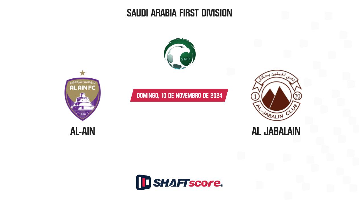 Palpite: Al-Ain vs Al Jabalain