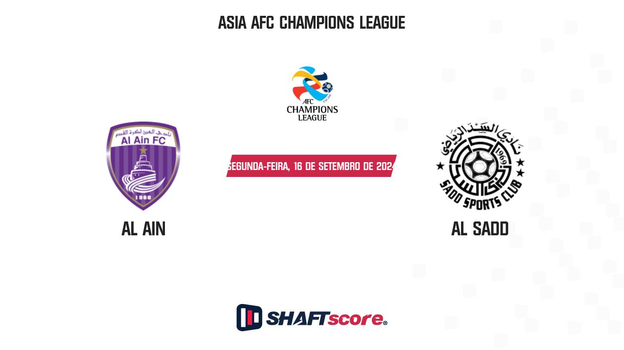 Palpite: Al Ain vs Al Sadd