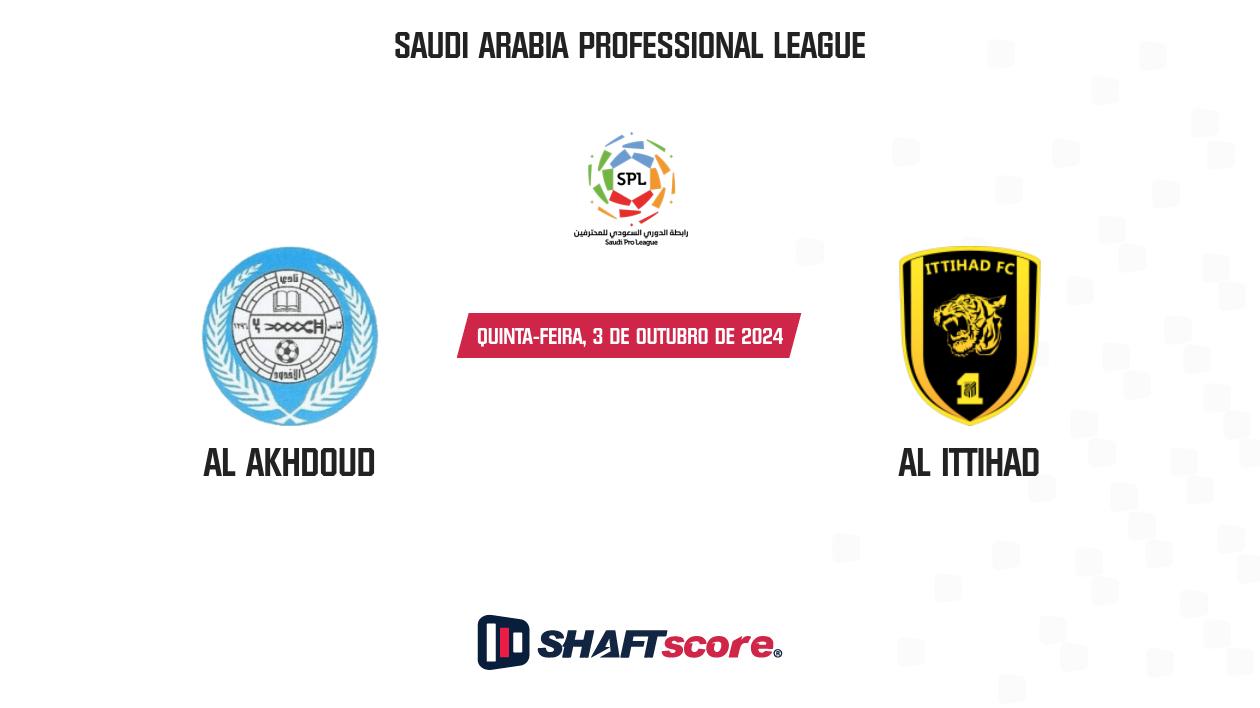 Palpite: Al Akhdoud vs Al Ittihad