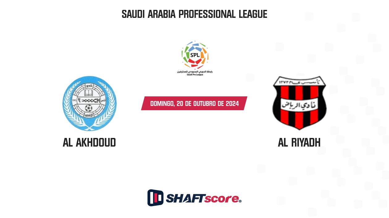 Palpite: Al Akhdoud vs Al Riyadh