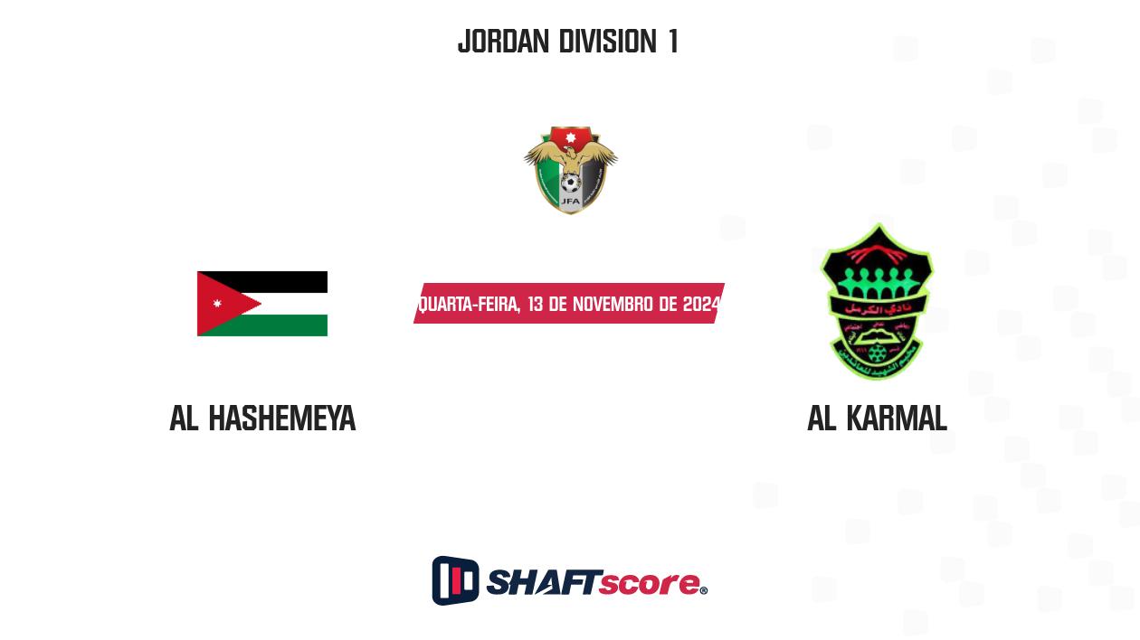 Palpite: Al Hashemeya vs Al Karmal
