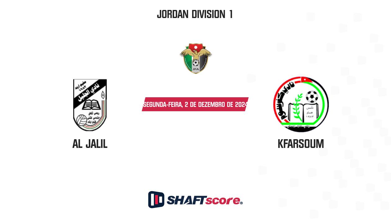 Palpite: Al Jalil vs Kfarsoum