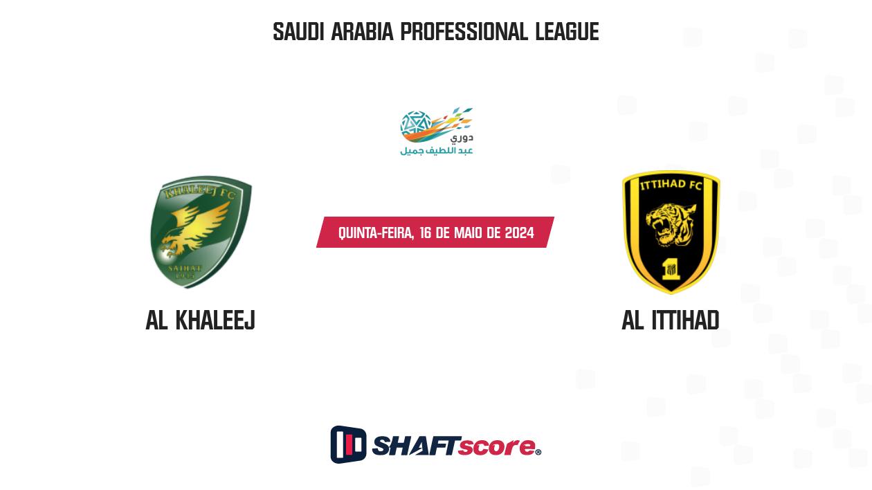 Palpite: Al Khaleej vs Al Ittihad