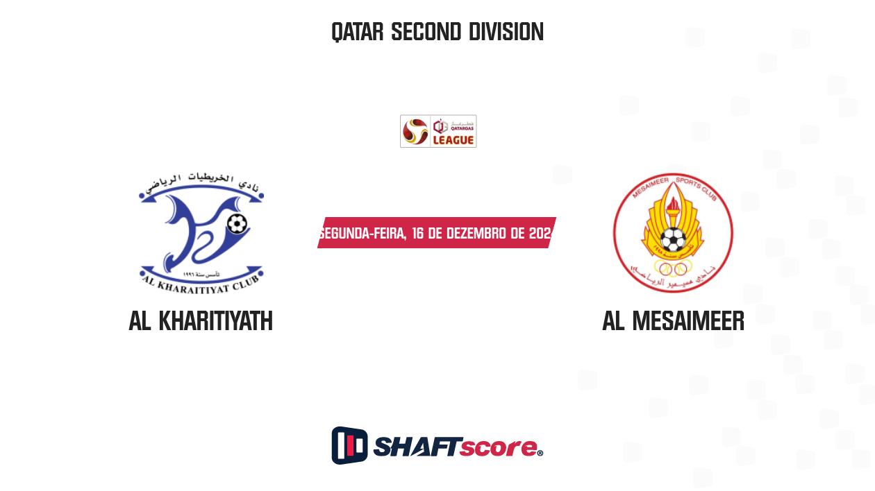 Palpite: Al Kharitiyath vs Al Mesaimeer