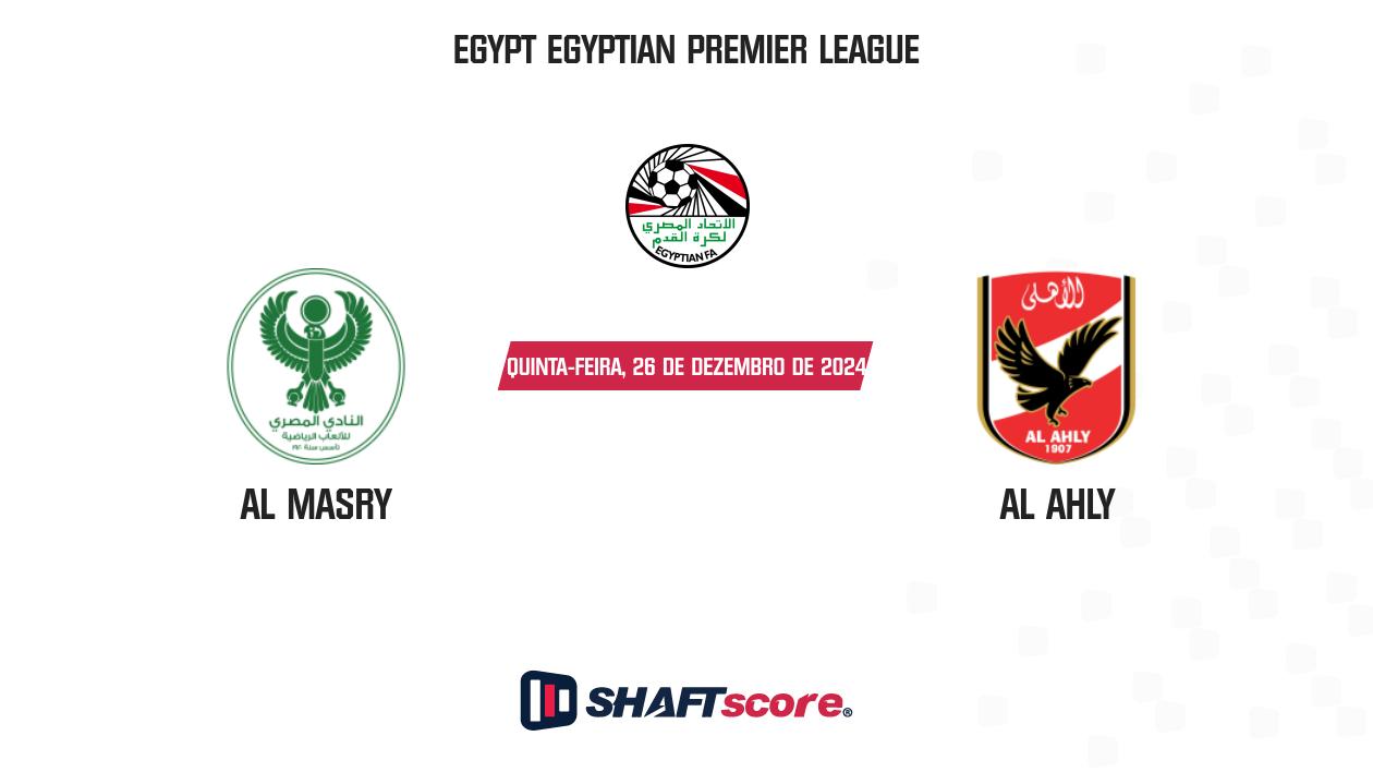 Palpite: Al Masry vs Al Ahly