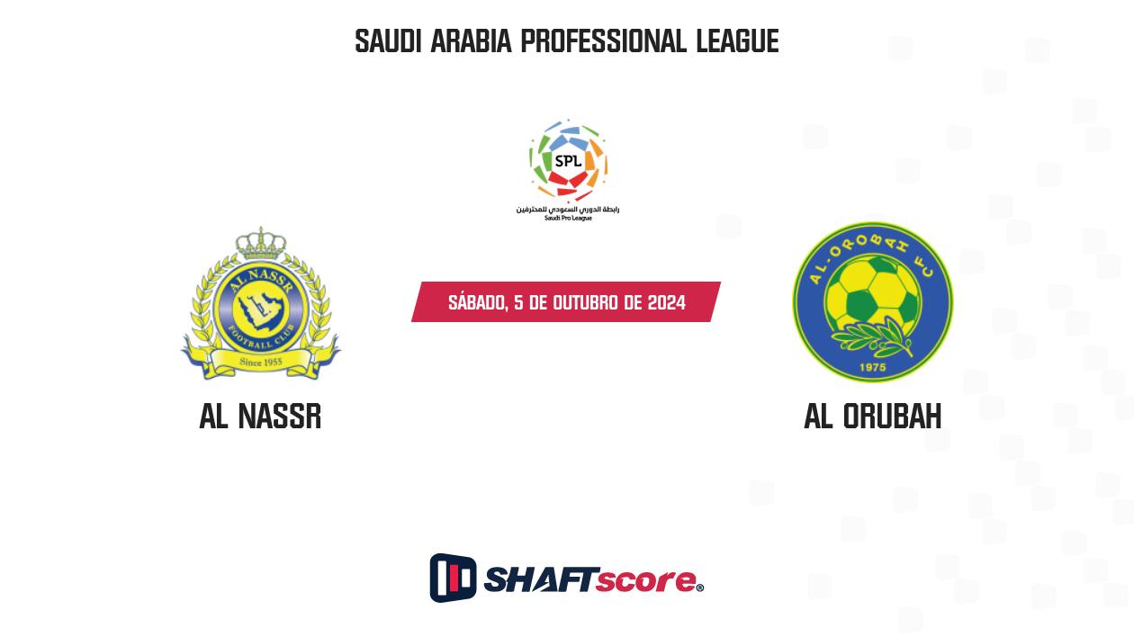 Palpite: Al Nassr vs Al Orubah