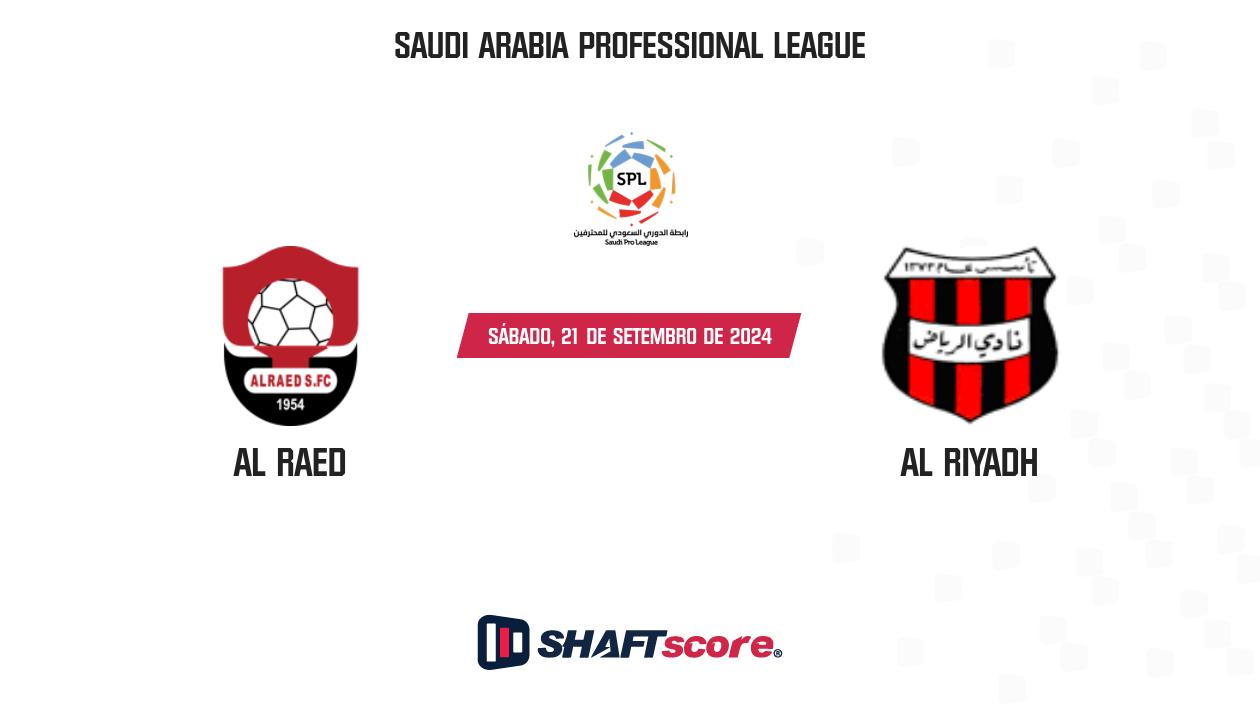 Palpite: Al Raed vs Al Riyadh