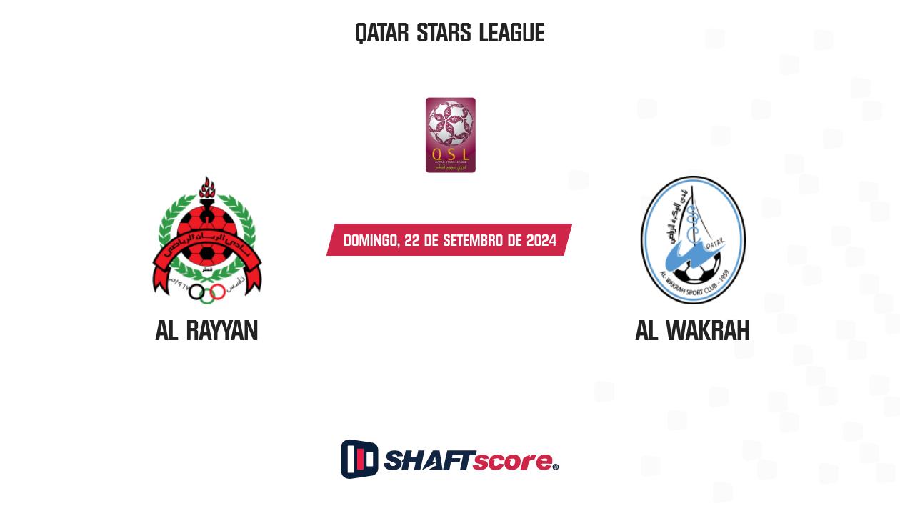 Palpite: Al Rayyan vs Al Wakrah