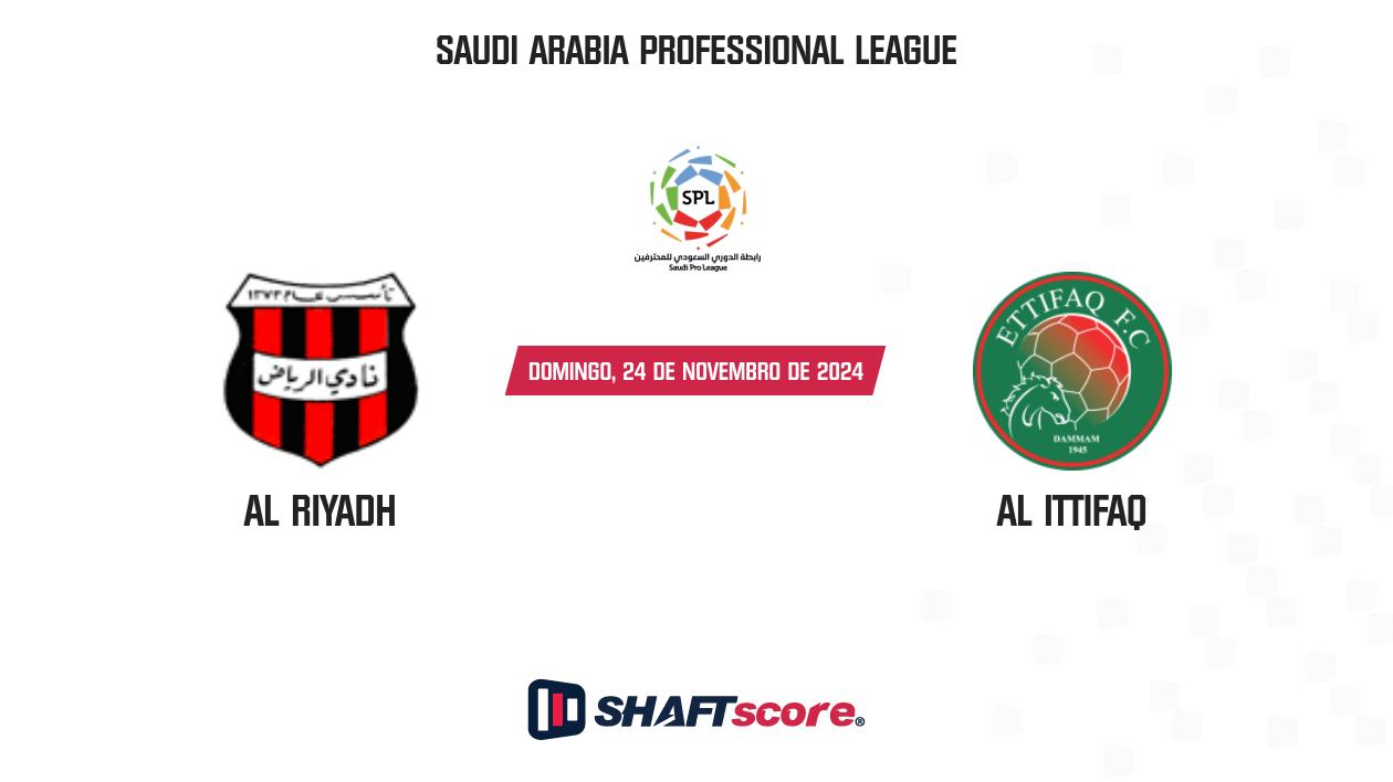 Palpite: Al Riyadh vs Al Ittifaq