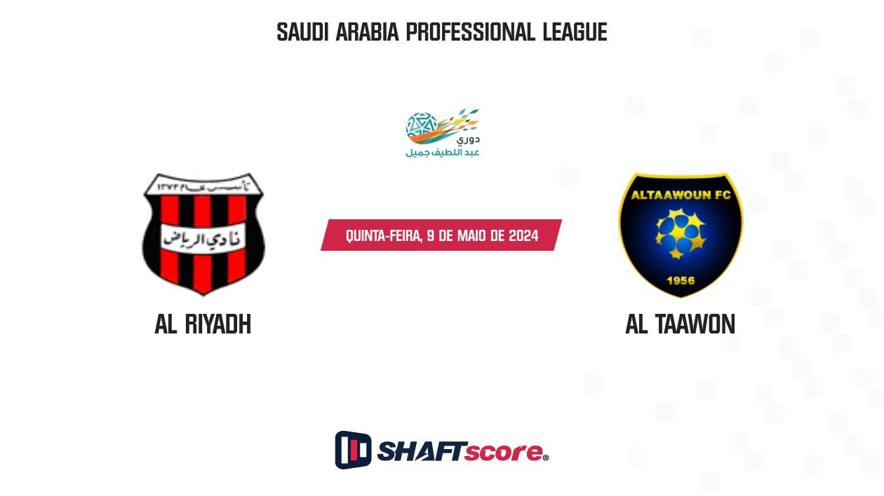 Palpite: Al Riyadh vs Al Taawon