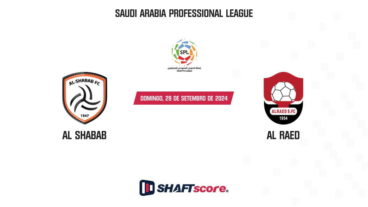 Palpite: Al Shabab vs Al Raed