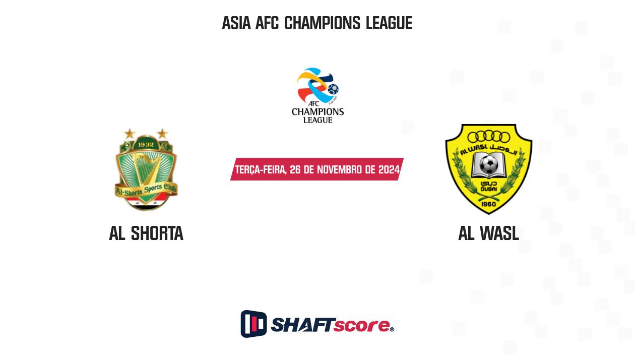 Palpite: Al Shorta vs Al Wasl