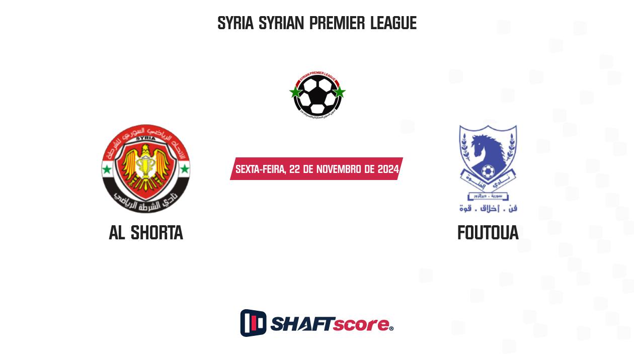 Palpite: Al Shorta vs Foutoua