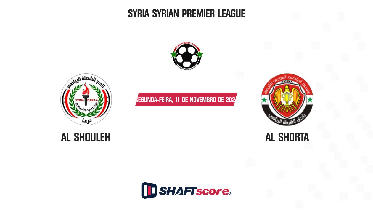 Palpite: Al Shouleh vs Al Shorta