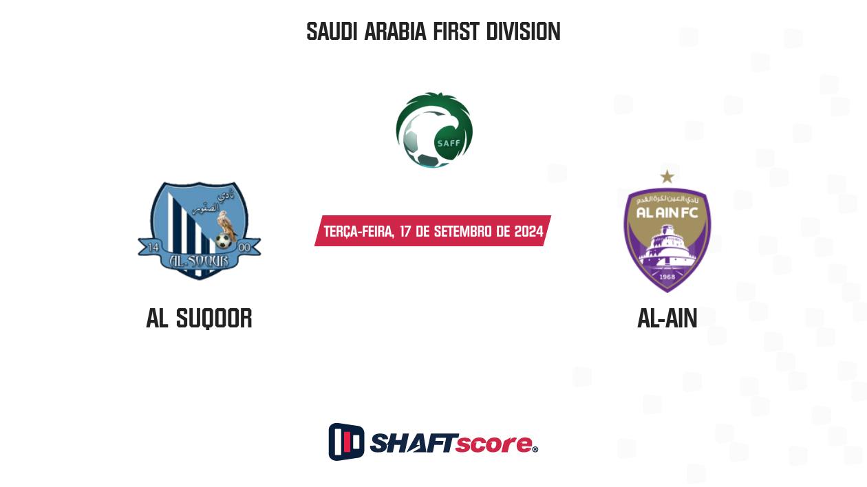 Palpite: Al Suqoor vs Al-Ain