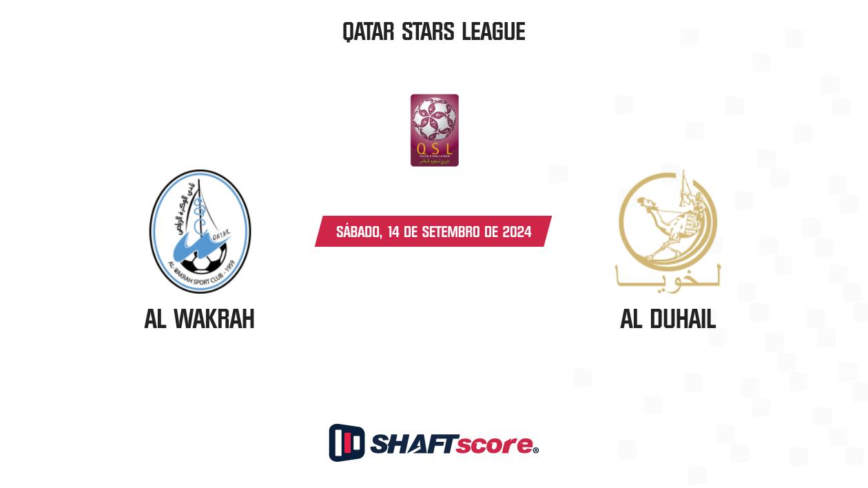 Palpite: Al Wakrah vs Al Duhail